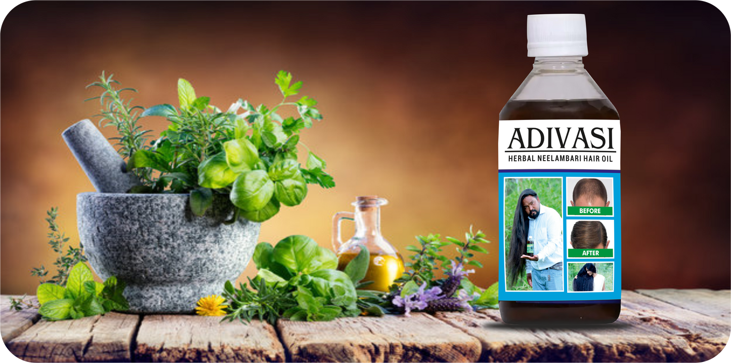 Adivasi Herbal Hair Oil * 100% Original * आदिवासी हेयर ऑयल Hair की समस्या से मिलेगी राहत